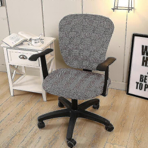 (Style 23) Computer Office Chair Universal Washable Rotating Chair Slipcovers -JA