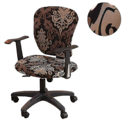(style 1) Computer Office Chair Universal Washable Rotating Chair Slipcovers -JA