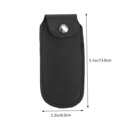Harmonica Case Set for 10 Hole Harmonicas, Faux Leather Pouch with Scratch‑Resistant Protection 1