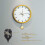 Wall Silent Pendulum Quartz Clock Movement, Pendulum Clock Mechanism Parts Motor Replacement Diy Re -GT 3
