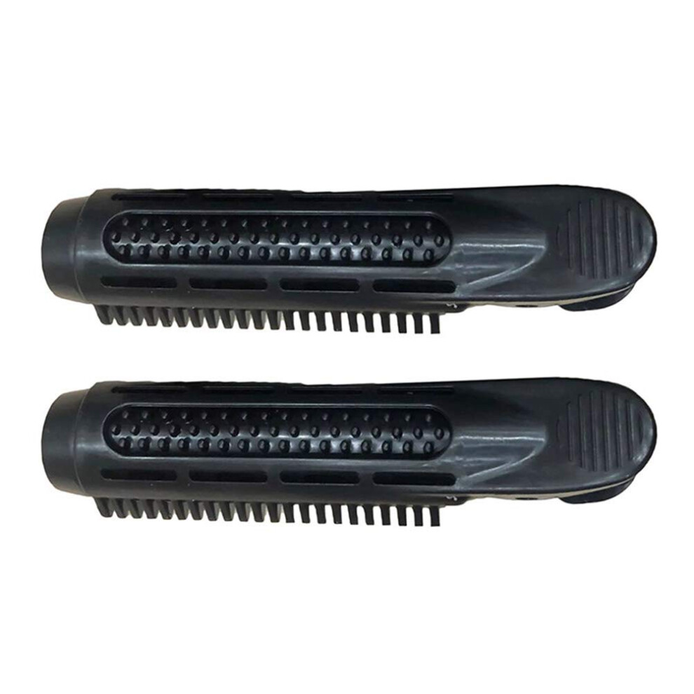 Unisex Black 2Pcs Volumizing Hair Root Clips For Instant Root Volume, Heatless Styling, Hair Lifter