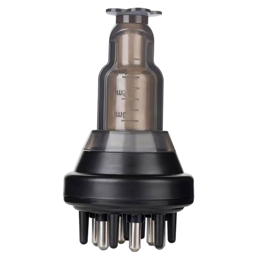 Scalp Massager Applicator with Hair Oil Comb for Precise Serum Application and Scalp Care