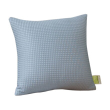 QTBIUQ 17.7x17.7 Inch Square Pillow, Blue - Summer Throw Pillow with Core for Sofa, Couch, Living Room Decor