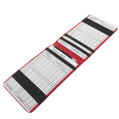 Eease Golf Score Notepad met potlood - Draagbaar scoreboek 2