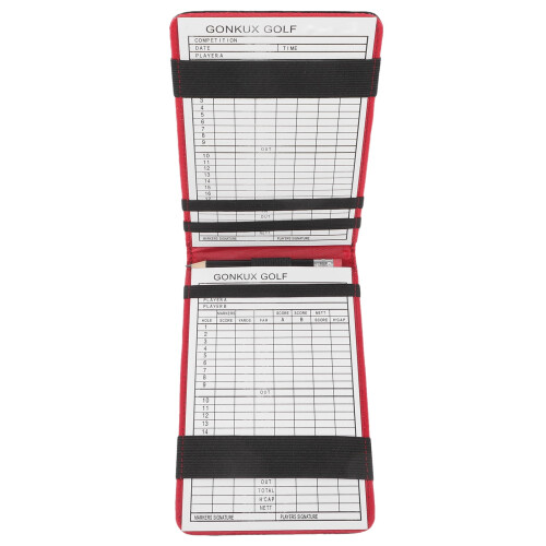 Eease Golf Score Notepad met potlood - Draagbaar scoreboek 1