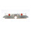 OO Railway Station Building - Level Crossing plastic kit Dapol Kitmaster C015 1