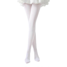 (XL, White) Kids Dance Leggings 80D Velvet Snagging Proof Design White Ballet Tights Reinforced Toe Heel Soft Breathable Pantyhose  White XL