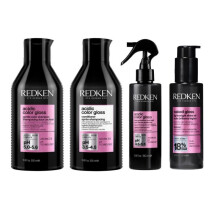 Redken Acidic Color Gloss Shampoo 300ml, Conditioner 300ml, Glass Glos