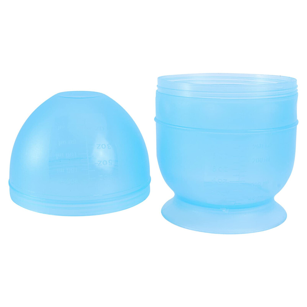 Hair Dye Mixing Bowl with Measurement Marks for Salon and Home, Durable Plastic, Easy Clean