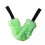 (2 PCS,green)Microfiber Multi-Use Cleaning Tool, WheelHub Cleaning Brush, Car Detailing Clean 1