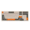 Teclado para jogos jixopn K96, 100 teclas, compatível com Bluetooth, silencioso (com brilho) 1