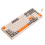 Teclado para jogos jixopn K96, 100 teclas, compatível com Bluetooth, silencioso (com brilho) 7