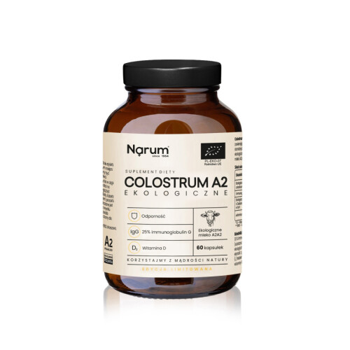 Narum Colostrum ekologiczne organic eko 60x caps