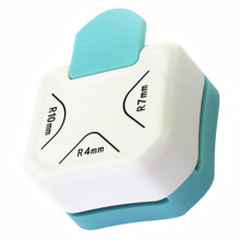 Cortador de cantos de 1 peça, ferramenta arredondadora de cantos para fotos, cortador de plástico para artesanato em papel.