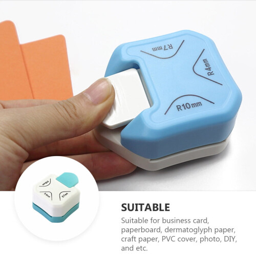 1pc Corner Cutter Photo Rounder Tool Plastic Cutter for Paper Craft 2