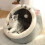 Cama Prettyui para Gatos de Interior, Casinha/Tenda para Gatos com Almofada Removível e Lavável, Cinza, 40*38*34cm/15,7*14,9*13,3 polegadas 3