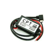 Měnič napětí 12V na 5V DC-DC, napájecí adaptér, regulátor napětí, snadno použitelný MircoUSB MircoUSB
