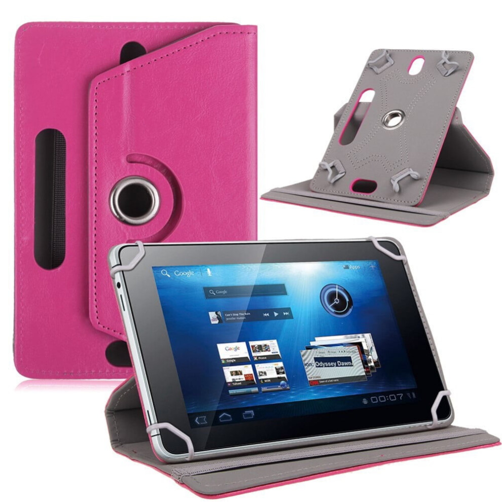 Paveos Tablet Case On Clearance Universal Leather Flip Case Cover For 7 Inch Android Tablet Pc Hot -W Pink 9173940144415