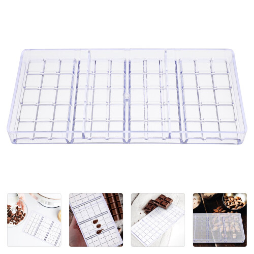 Mizh Clear Chocolate Mold Πλαστικό καλούπι καραμελών Καλούπι σοκολάτας DIY Καλούπι ψησίματος 2
