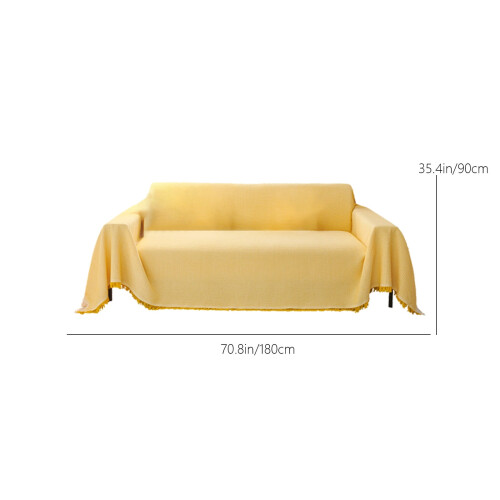 Καλύμματα καναπέ Luckky Yellow Geometric, Καλύμματα καναπέδων με γωνιακό σχεδιασμό για 1