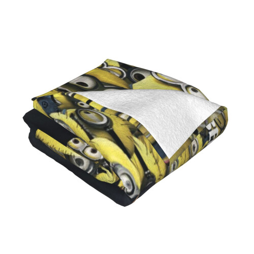 Κουβέρτα Fleece Despicable Me Minions, εξαιρετικά μαλακή και άνετη, για άνδρες, γυναίκες, 1