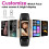 Fitness TrackerΈγχρωμη οθόνη AMOLED 1,10", αδιάβροχος μετρητής βημάτων και θερμιδόμετρο, 3