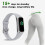 Fitness TrackerΈγχρωμη οθόνη AMOLED 1,10", αδιάβροχος μετρητής βημάτων και θερμιδόμετρο, 5