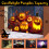 Jacenvly Νέα Διακόσμηση Μπάνιου 150X230Cm Ταπισερί για Halloween, Τοίχος, Υπνοδωμάτιο, Σαλόνι, 1