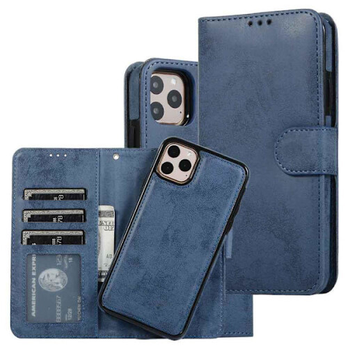 Compatível com iPhone 11 - Capa carteira prática da Leman Sky Blue 2