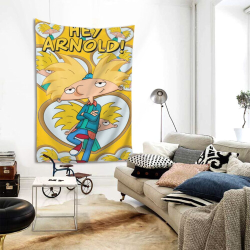 Ταπισερί Hey Arnold, Μεγάλες ταπισερί τοίχου για σαλόνι, υπνοδωμάτιο, κοιτώνα, αφίσες, 1