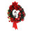 Enfeite de Natal Prettyui de 40 cm (15,7 polegadas) para pendurar na porta, com guirlanda natalina. 3