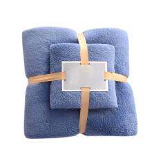 naioewe Reisehandtuch, Badetücher, schnelltrocknende Mikrofaser-Handtuchsets fürs Badezimmer, 1 Badetuch und 1 Handtuch (Dunkelblau)