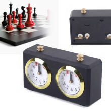 Horloge d'échecs mécanique analogique FETCOI, compte à rebours et chronomètre international