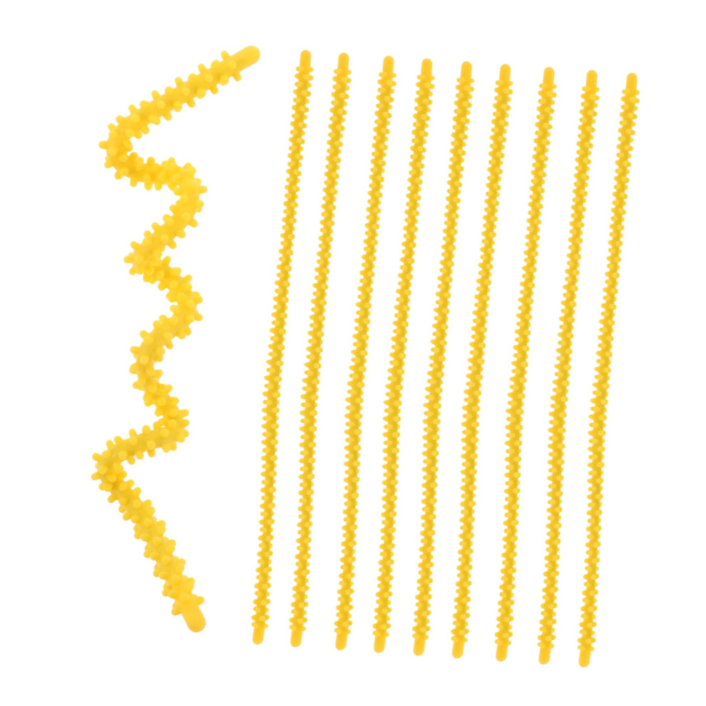 10pcs No Heat Spiral Hair Curlers Set Hairdressing Perm Rods for Styling and Travel