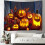 Jacenvly Νέα Διακόσμηση Μπάνιου 150X230Cm Ταπισερί για Halloween, Τοίχος, Υπνοδωμάτιο, Σαλόνι, 8