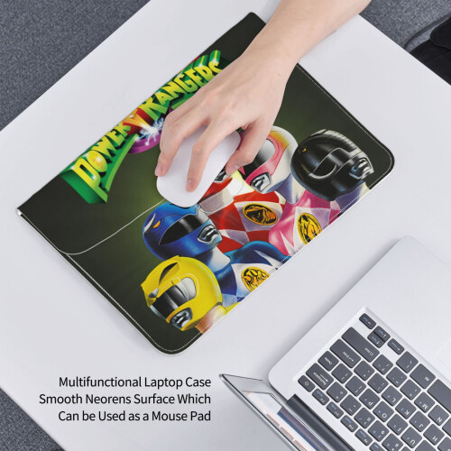 Capa protetora de couro para laptop Power Rangers, 13 polegadas, resistente, em neoprene, para notebook/tablet. 1
