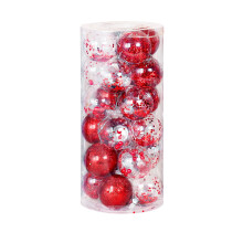 Staron 24 Weihnachtskugeln, 6 cm Durchmesser, passend für Weihnachtsbaumschmuck, geeignet für Feiertage, Hochzeiten und Partys. Cyber Monday