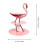 Δίσκος επιδορπίων 3 επιπέδων Flamingo Cupcake Stand για διακόσμηση γάμου και πάρτι 2