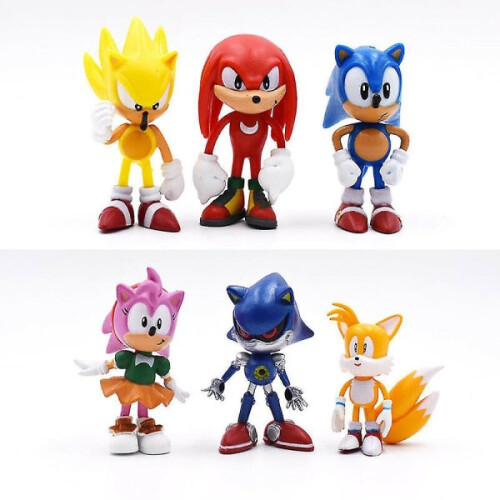 6 figurine Sonic Ariciul