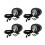 4X6V-80V24V36V48V60V Συμβατό με όλους τους τύπους ποδηλάτου3W100LUX Ηλεκτρικό ποδήλατο 1