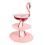 Δίσκος επιδορπίων 3 επιπέδων Flamingo Cupcake Stand για διακόσμηση γάμου και πάρτι 4