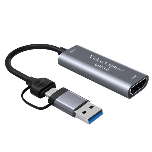 Κάρτα λήψης βίντεο USB3.04K - Συμβατή με εγγραφή USB Type C 1080P60fps για ζωντανή μετάδοση 2