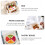 Eease 5pcs Cake Boxes with Window for Gift Giving and Parties 6
