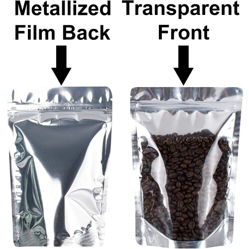 Σακούλες Mylar για αποθήκευση τροφίμων με πάχος 7,5 χιλιοστών - Συσκευασία των 100 (4"x6") 2