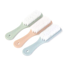 Shoe Brush with Stiff Bristles for Leather, Suede and Canvas Footwear Cleaning and Polishing