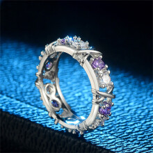 Jacenvly2024Nieuwe ringen voor mannen Uitverkoop Zircon Vormgeving Volledige Moissante Kubieke Zirconia Ring voor vrouwen en meisjes Cadeaus voor hem