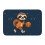 Χαλί μπάνιου Sloth Basketball εξαιρετικά μαλακό αντιολισθητικό για μπάνιο, κουζίνα, 1