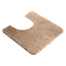 Luxuriöser U-förmiger Toilettenvorleger aus Chenille, rutschfeste Konturmatte, flauschig weich und saugfähig, maschinenwaschbar