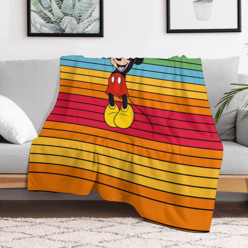 Κουβέρτα Mickey εξαιρετικά μαλακή φανέλα βελούδινη, εξαιρετικά χνουδωτή ζεστή, 2