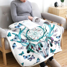 Herrnalise Variety Of Magic Blanket Nositelná deka Plášť Líná deka Dvojitá deka Catch Bytový textil